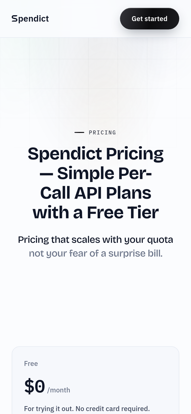 Pricing