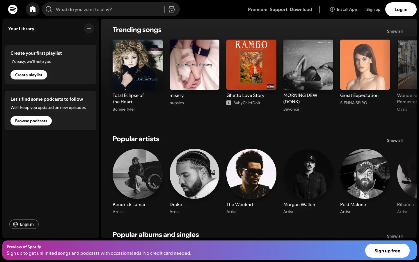 Captured Homepage / Lander