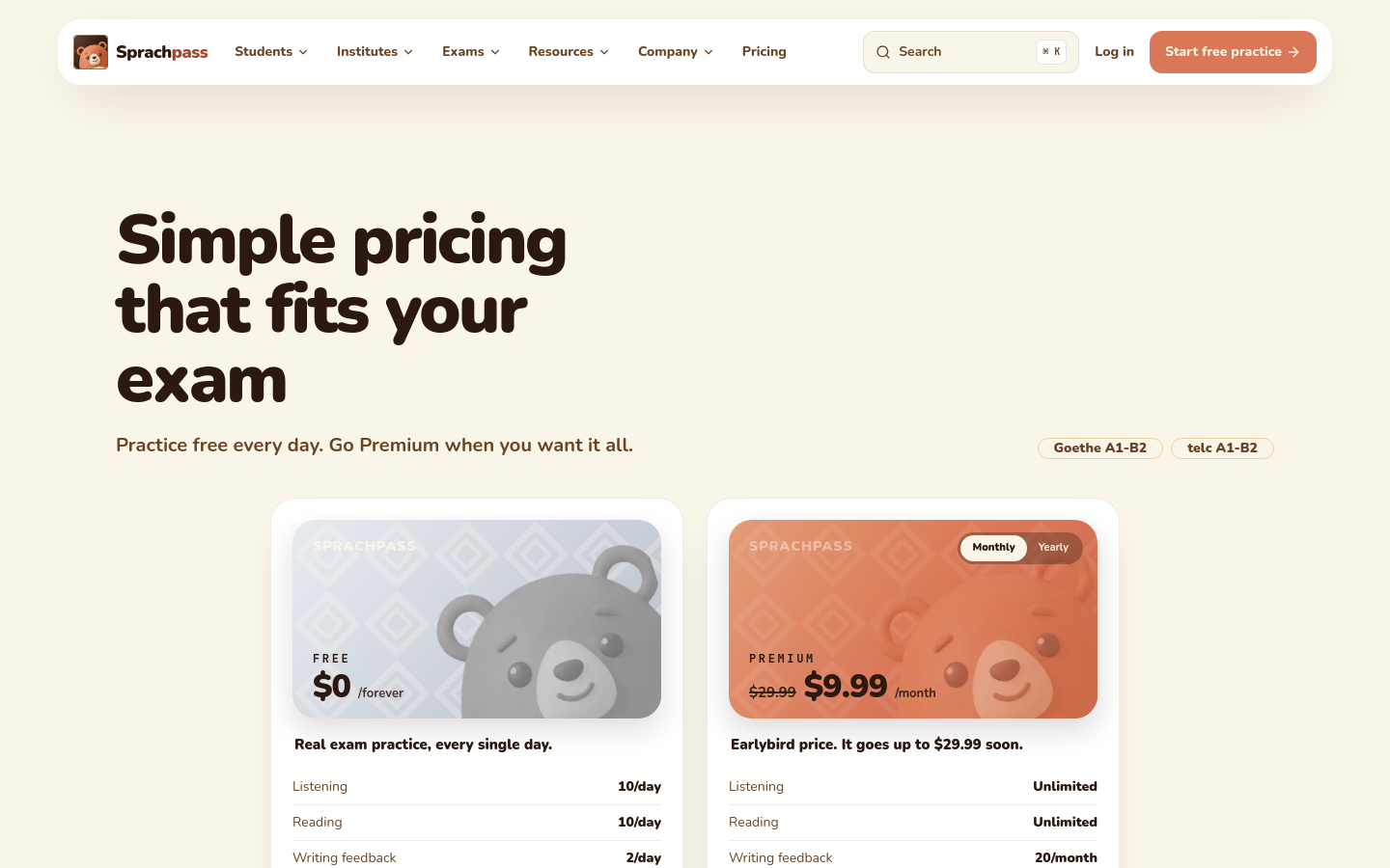 Pricing