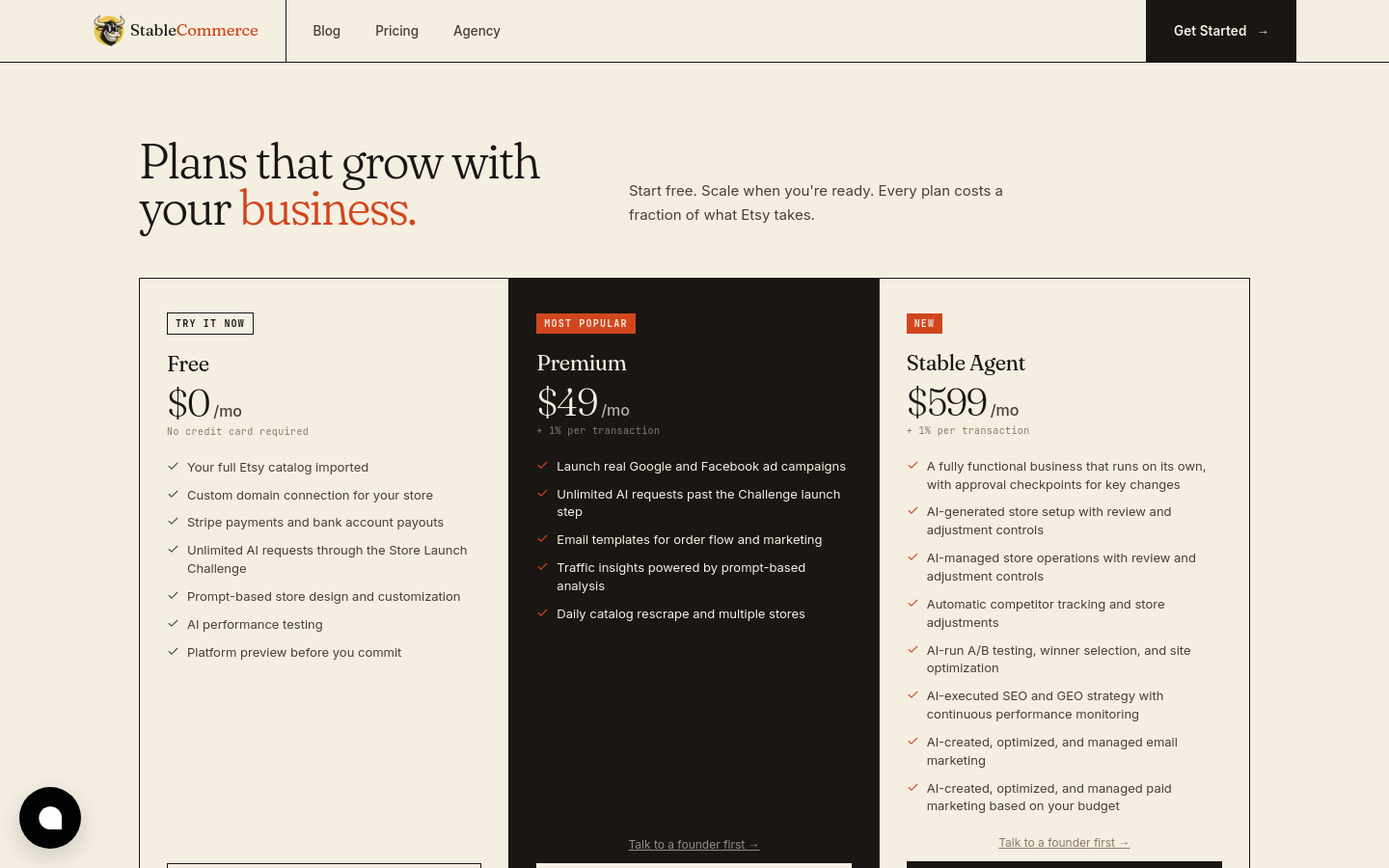 Pricing