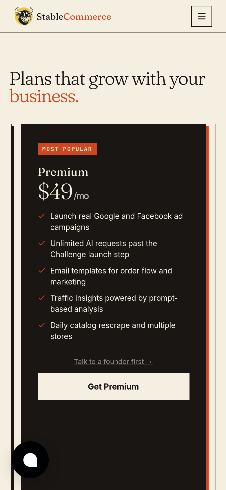 Pricing