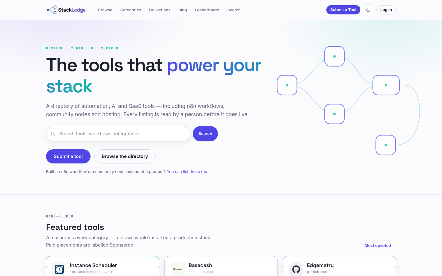 Captured Homepage / Lander