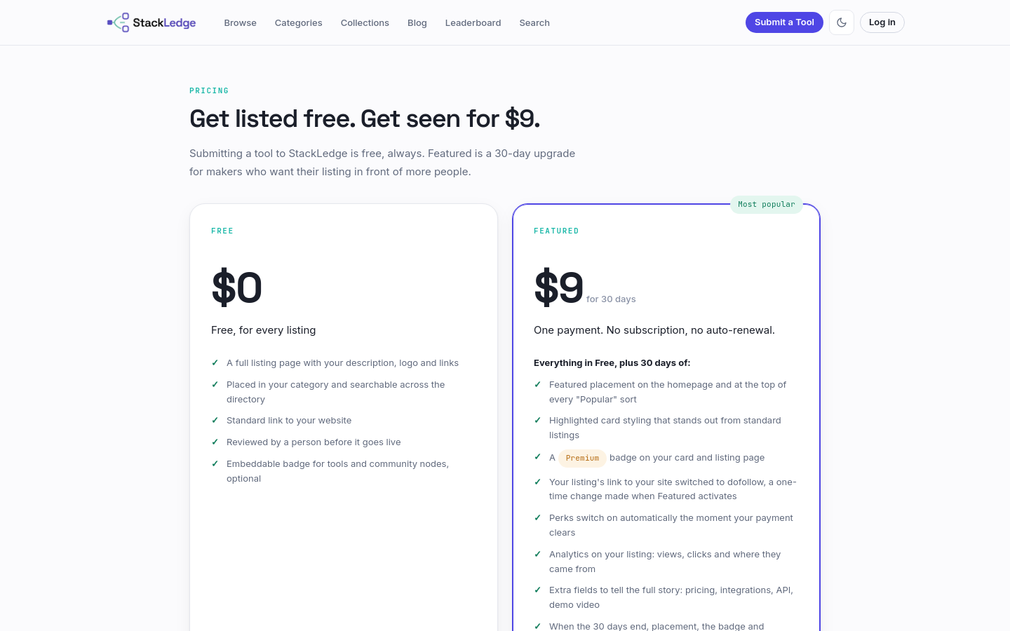 Pricing