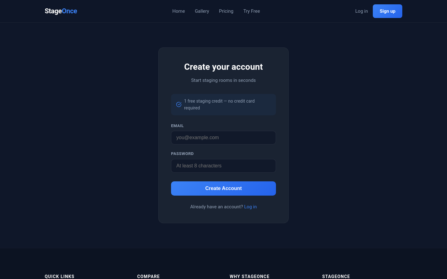 Signup