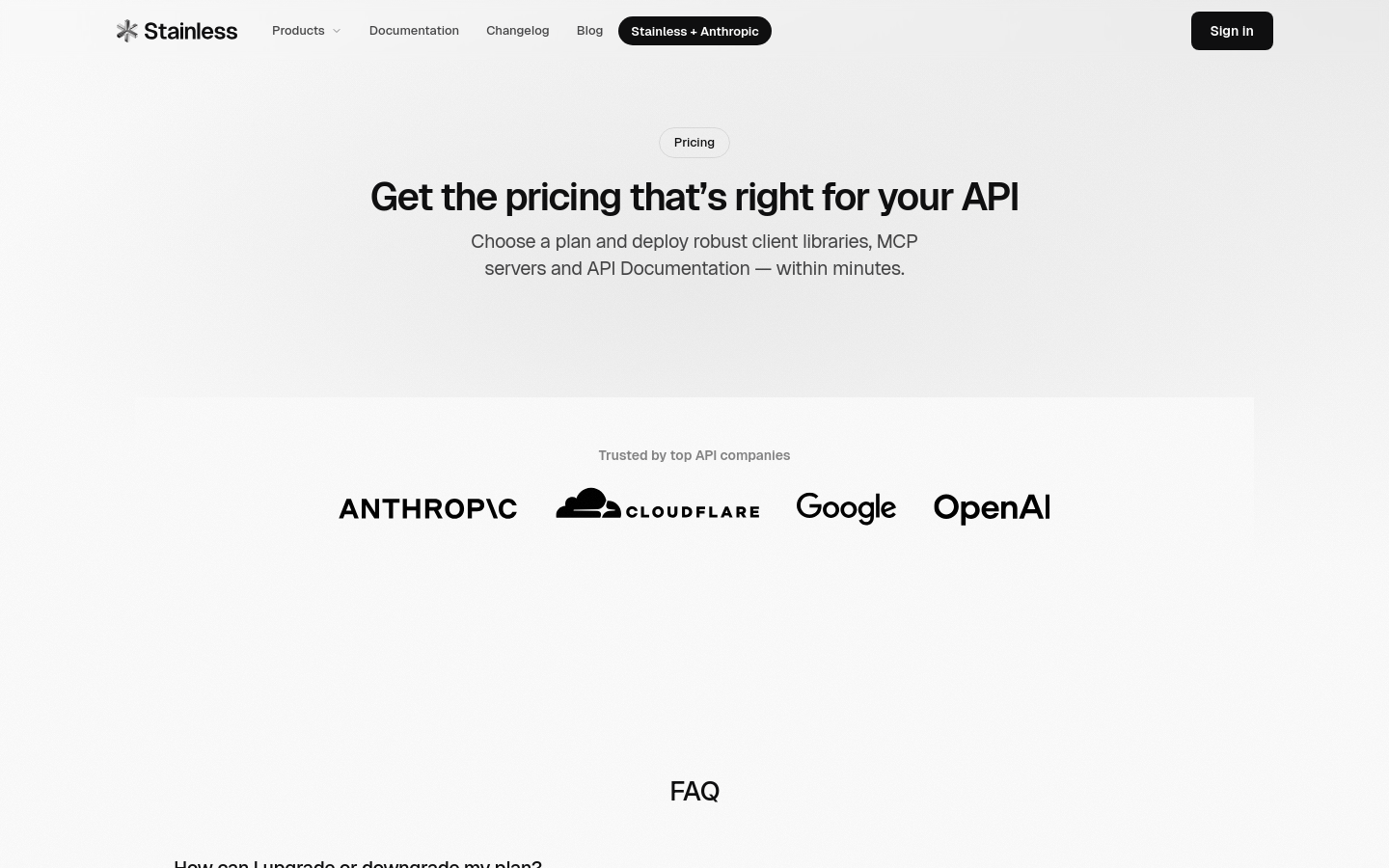 Pricing