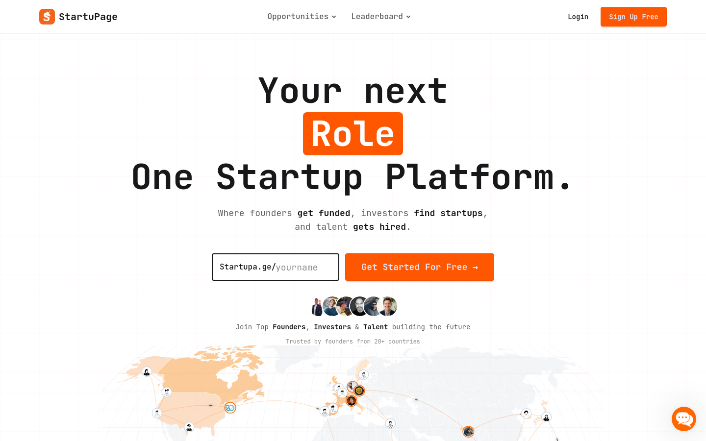 Captured Homepage / Lander