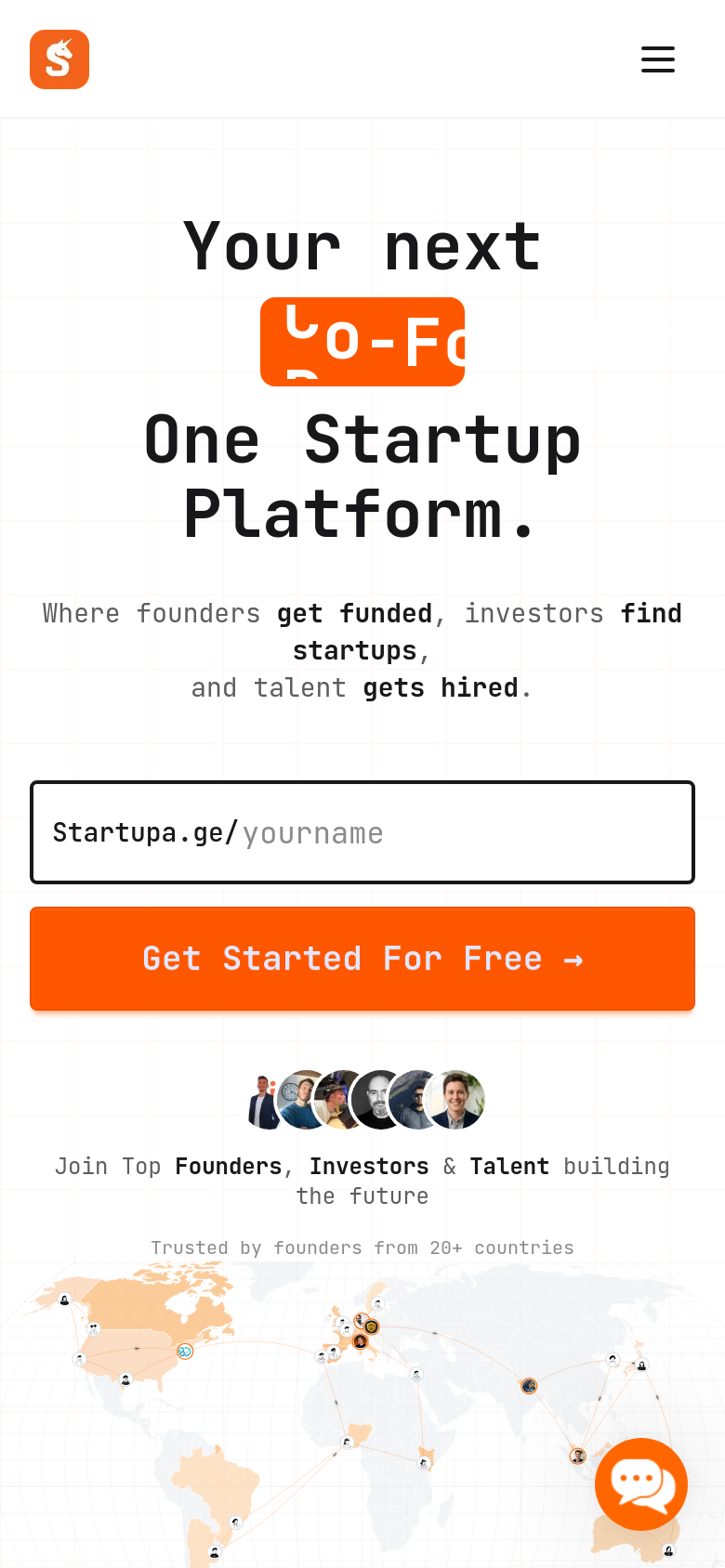 Homepage / Lander
