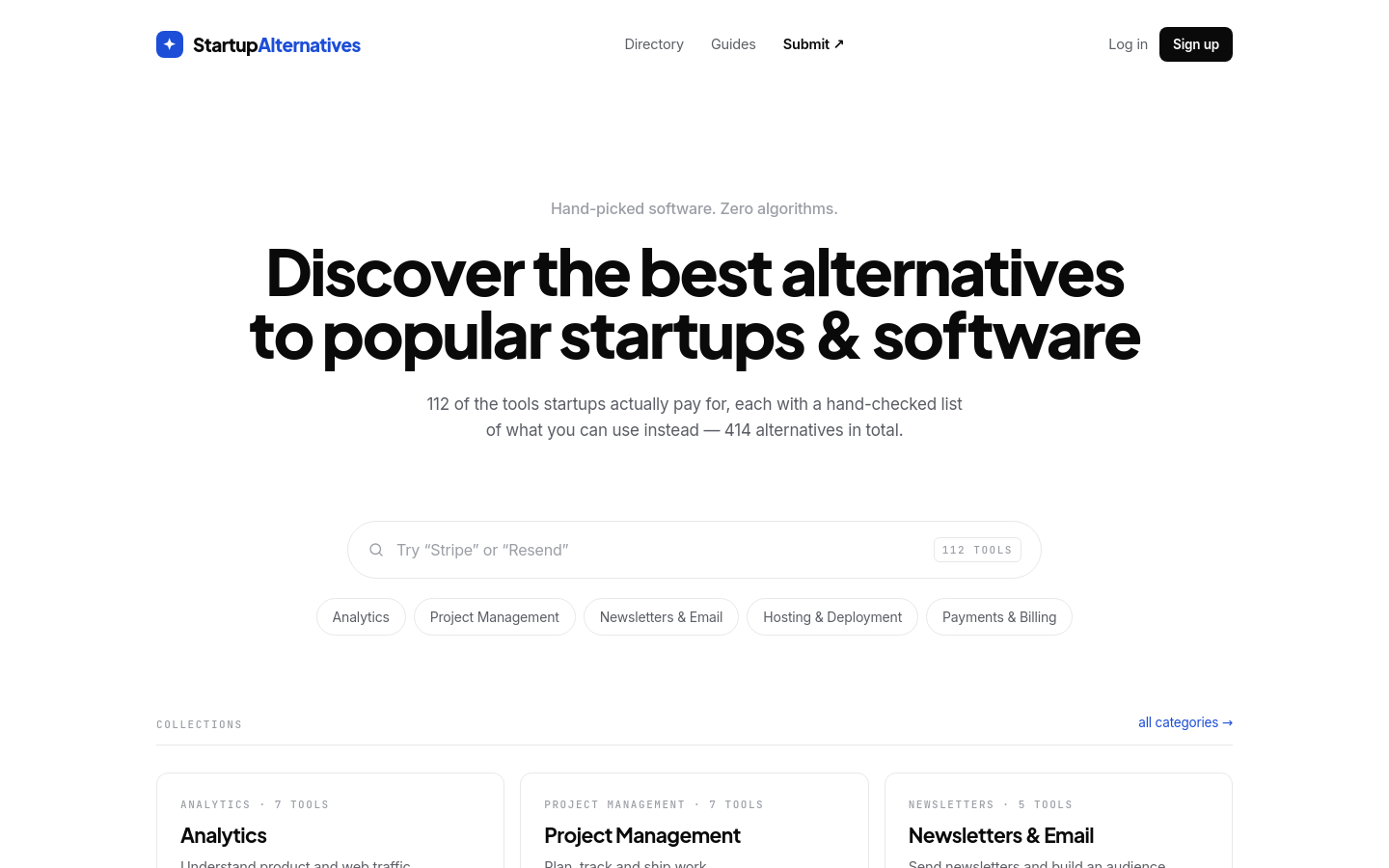 Captured Homepage / Lander