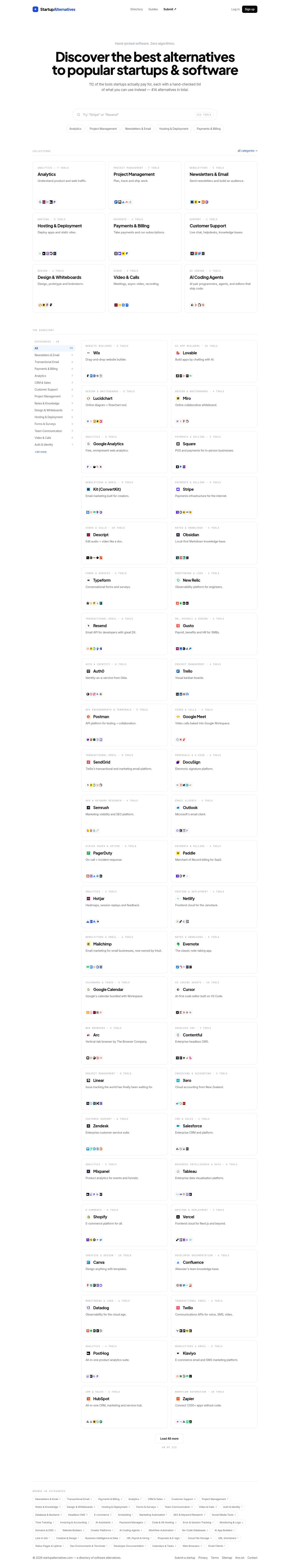 startupalternatives.com — 