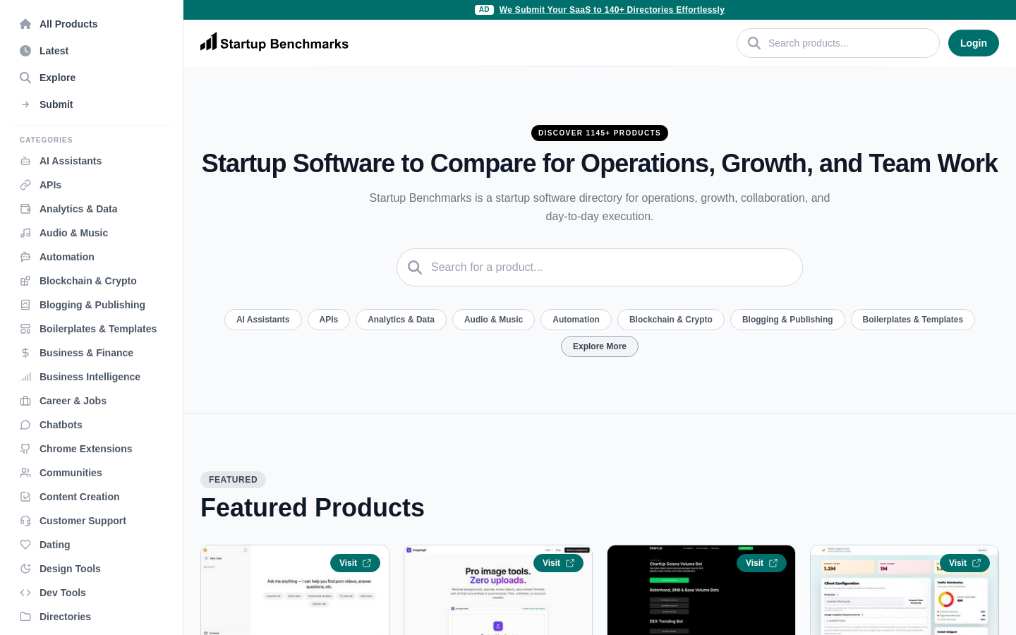 Captured Homepage / Lander