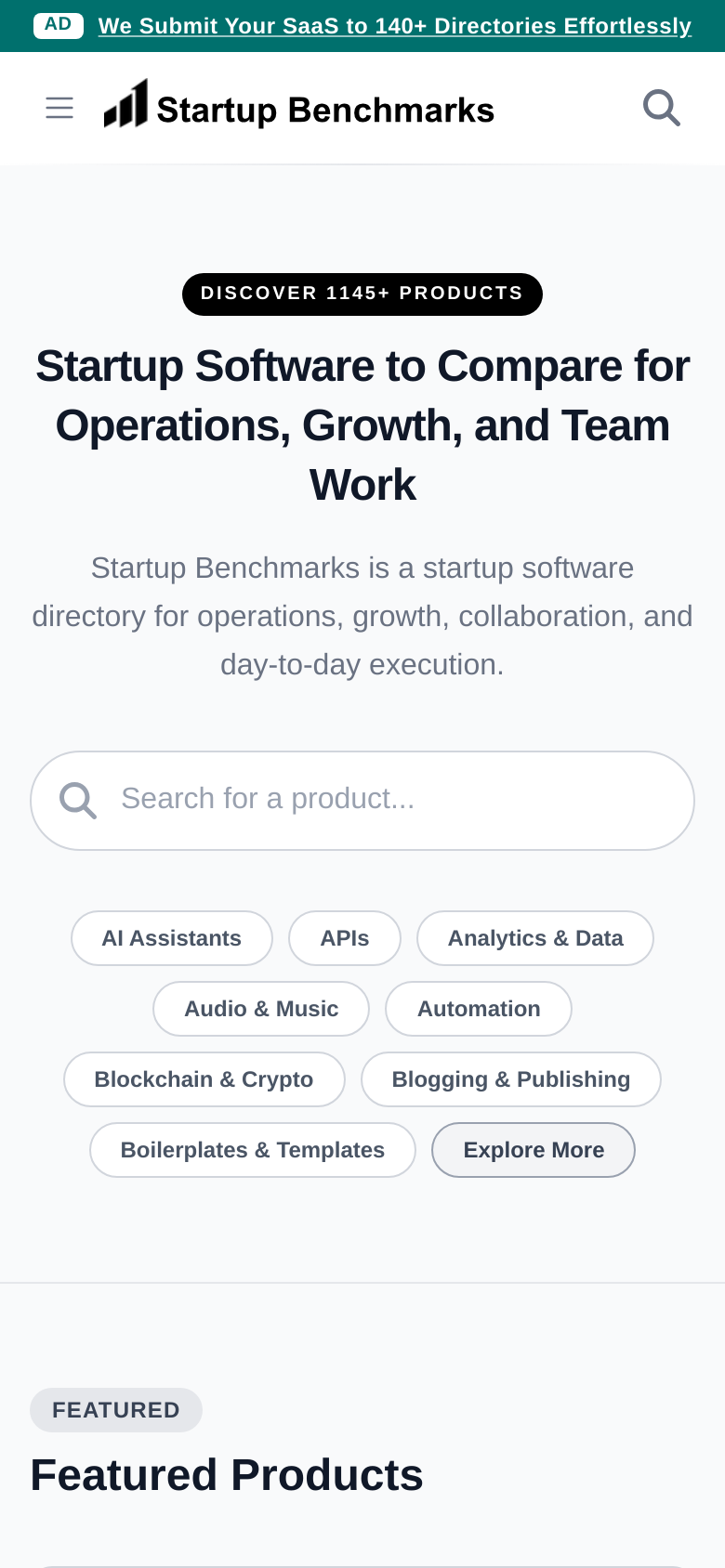 Homepage / Lander