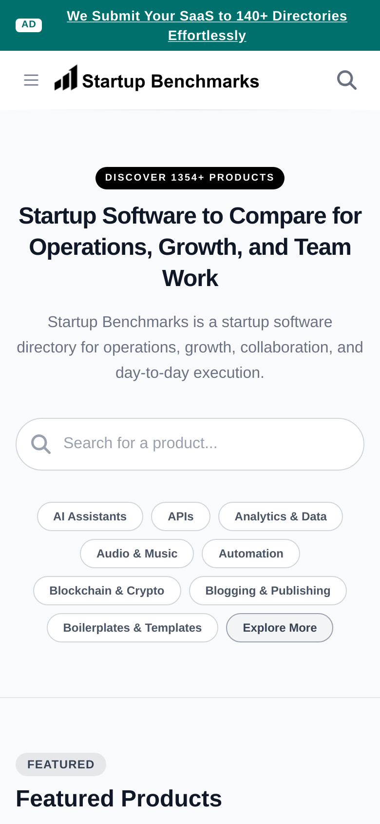 Homepage / Lander