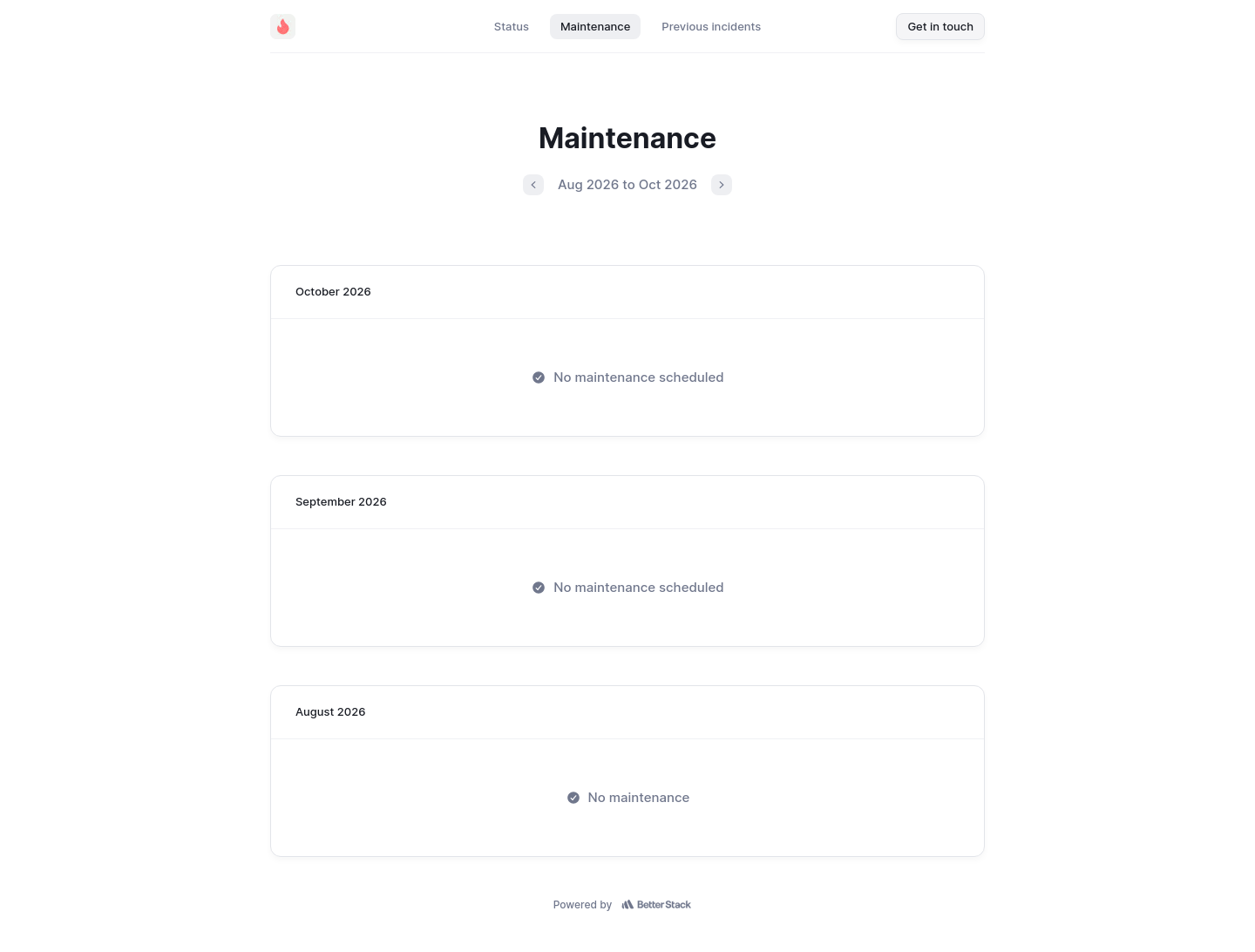 startupfame.betteruptime.com —