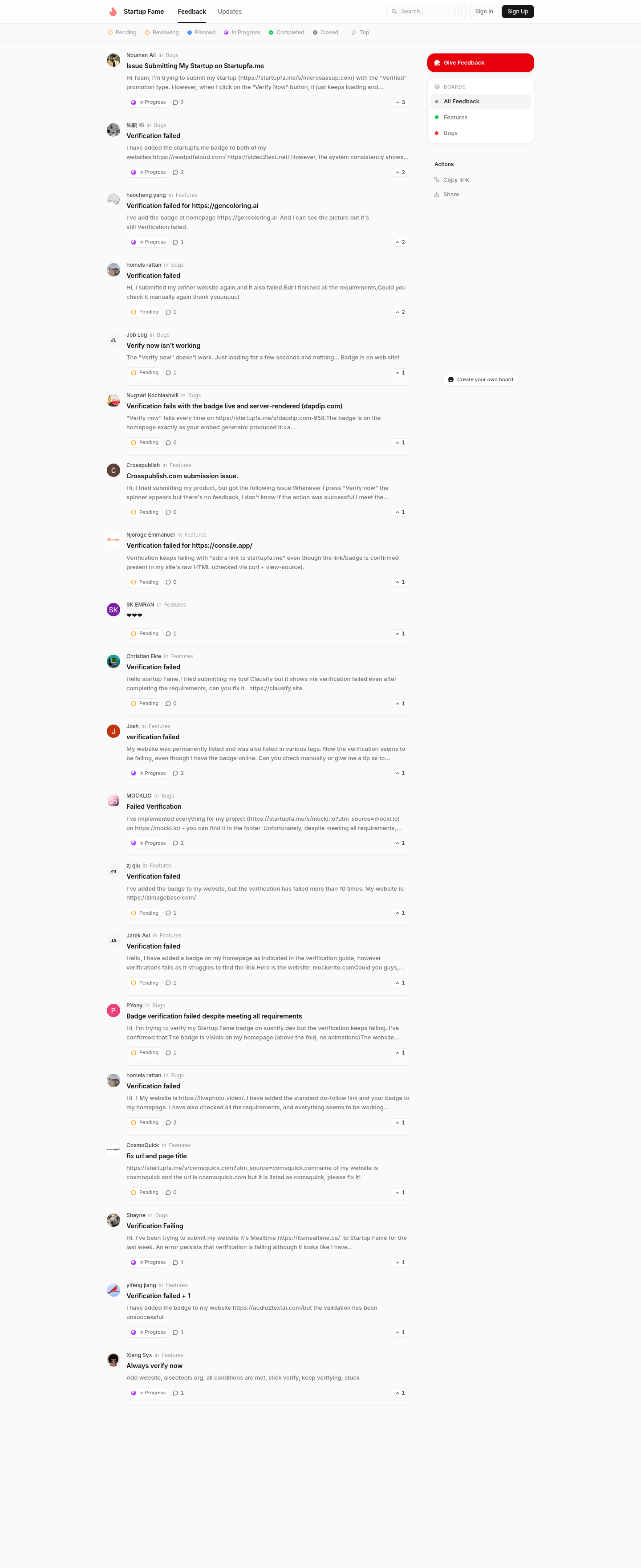 startupfame.userjot.com — 