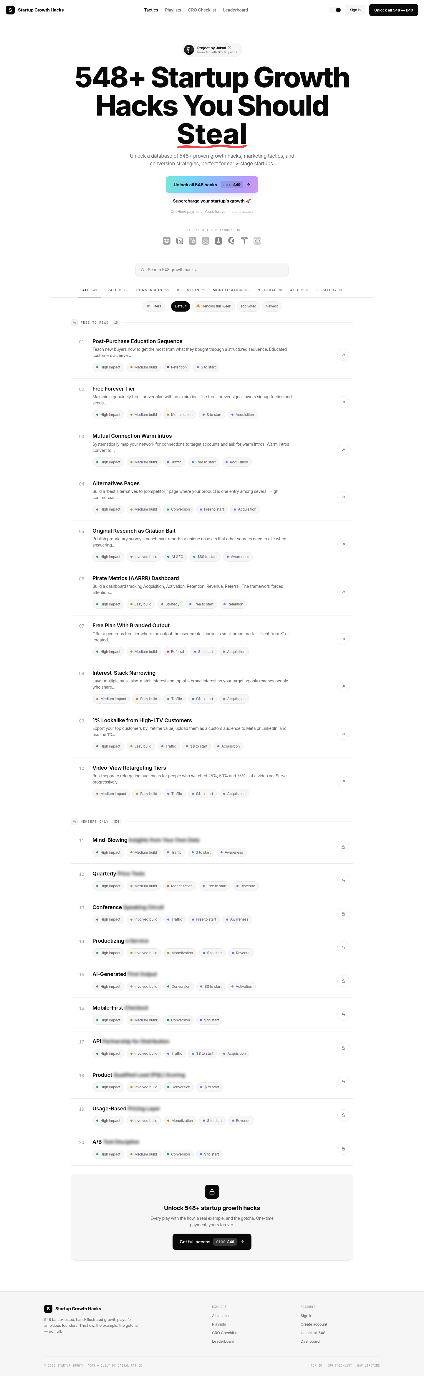 startupgrowthhacks.com — 