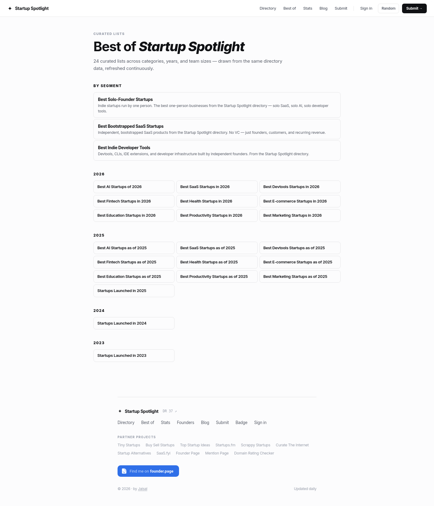 startupspotlight.co — 
