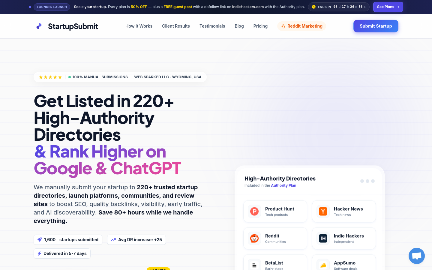 Captured Homepage / Lander