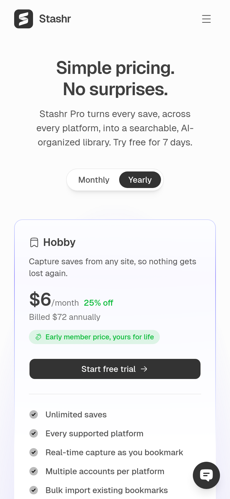 Pricing