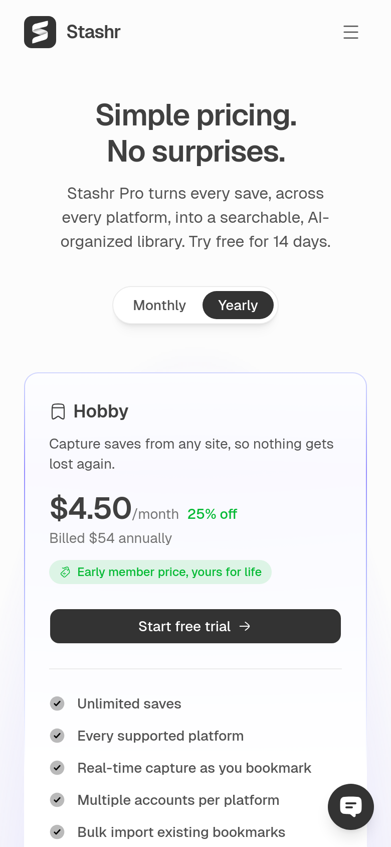 Pricing