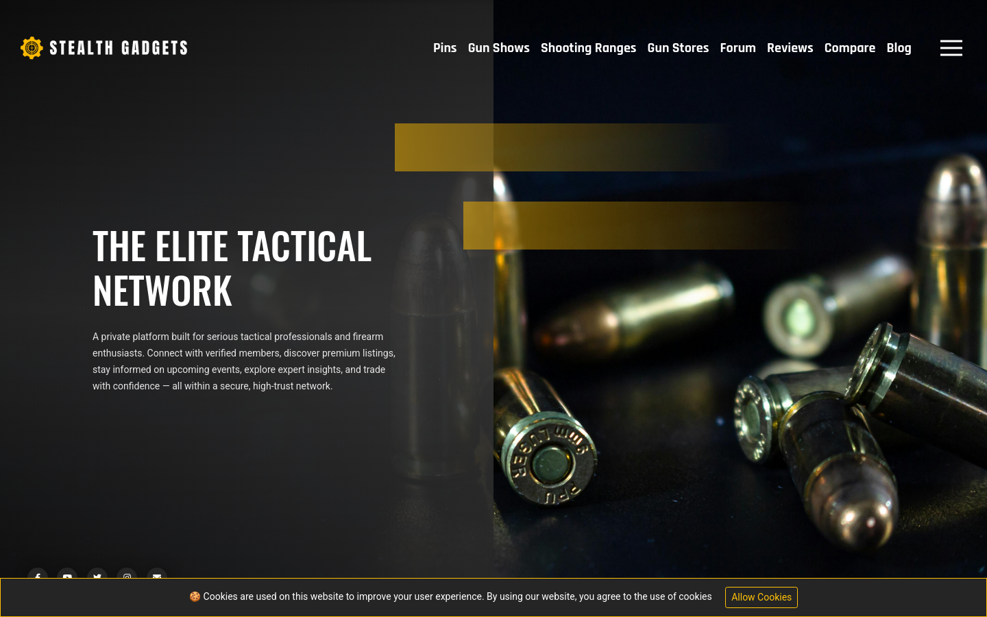 Captured Homepage / Lander