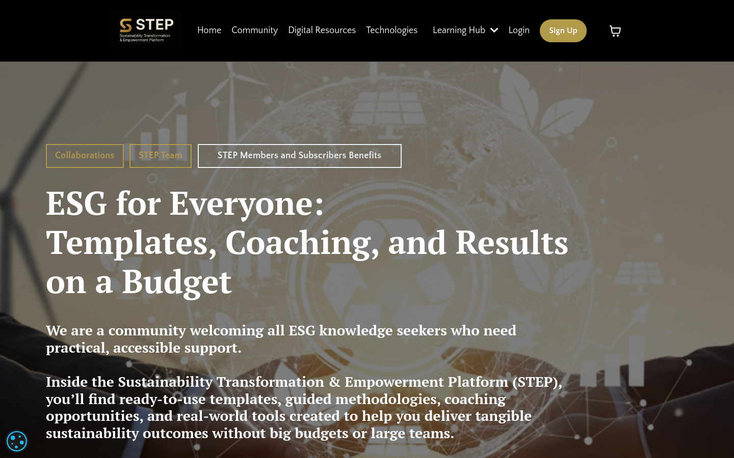 Captured Homepage / Lander