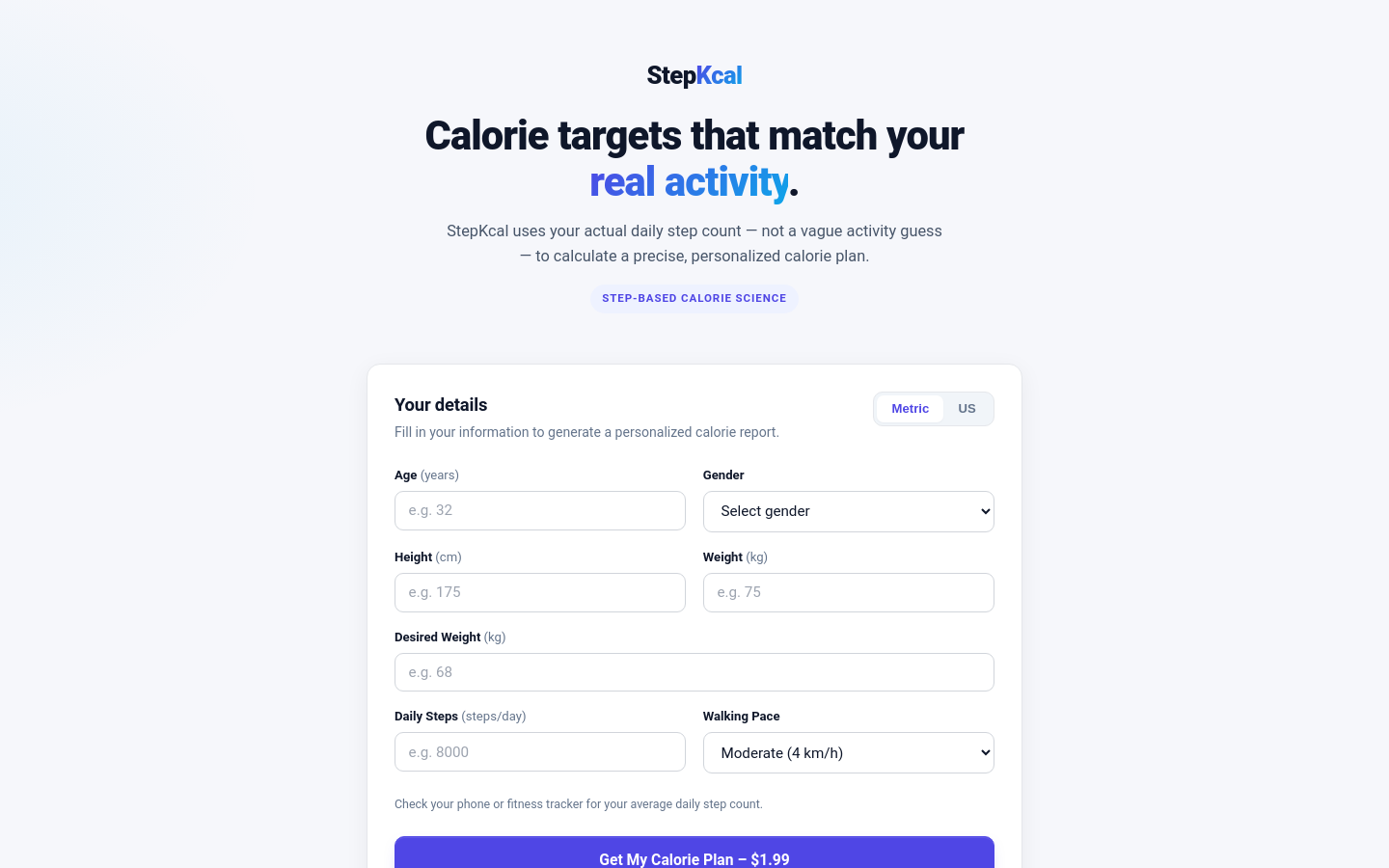 Captured Homepage / Lander