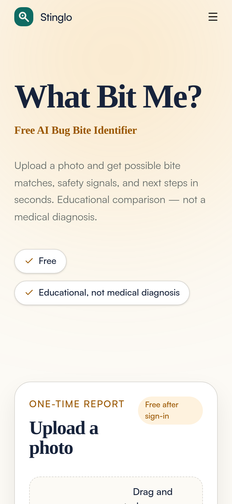 Homepage / Lander