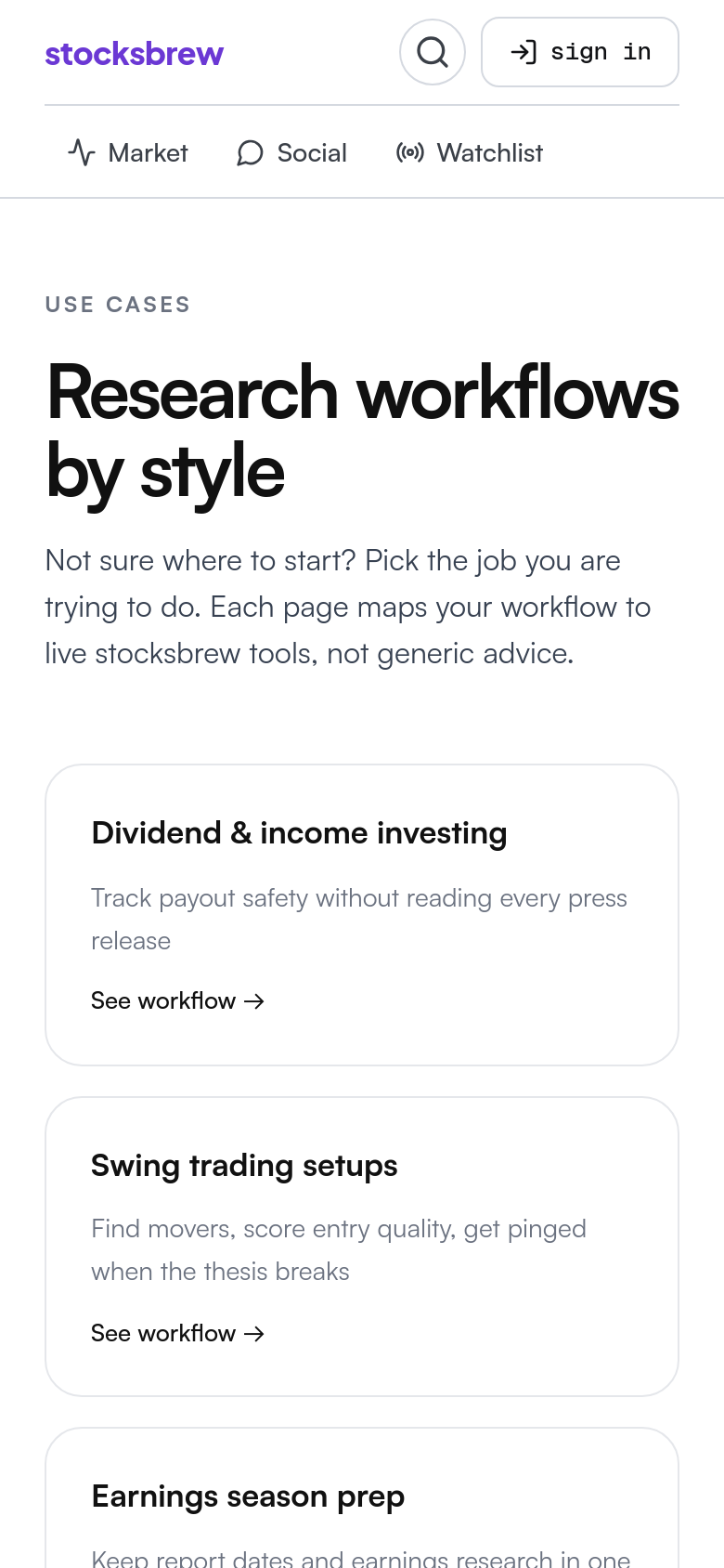 Use Cases