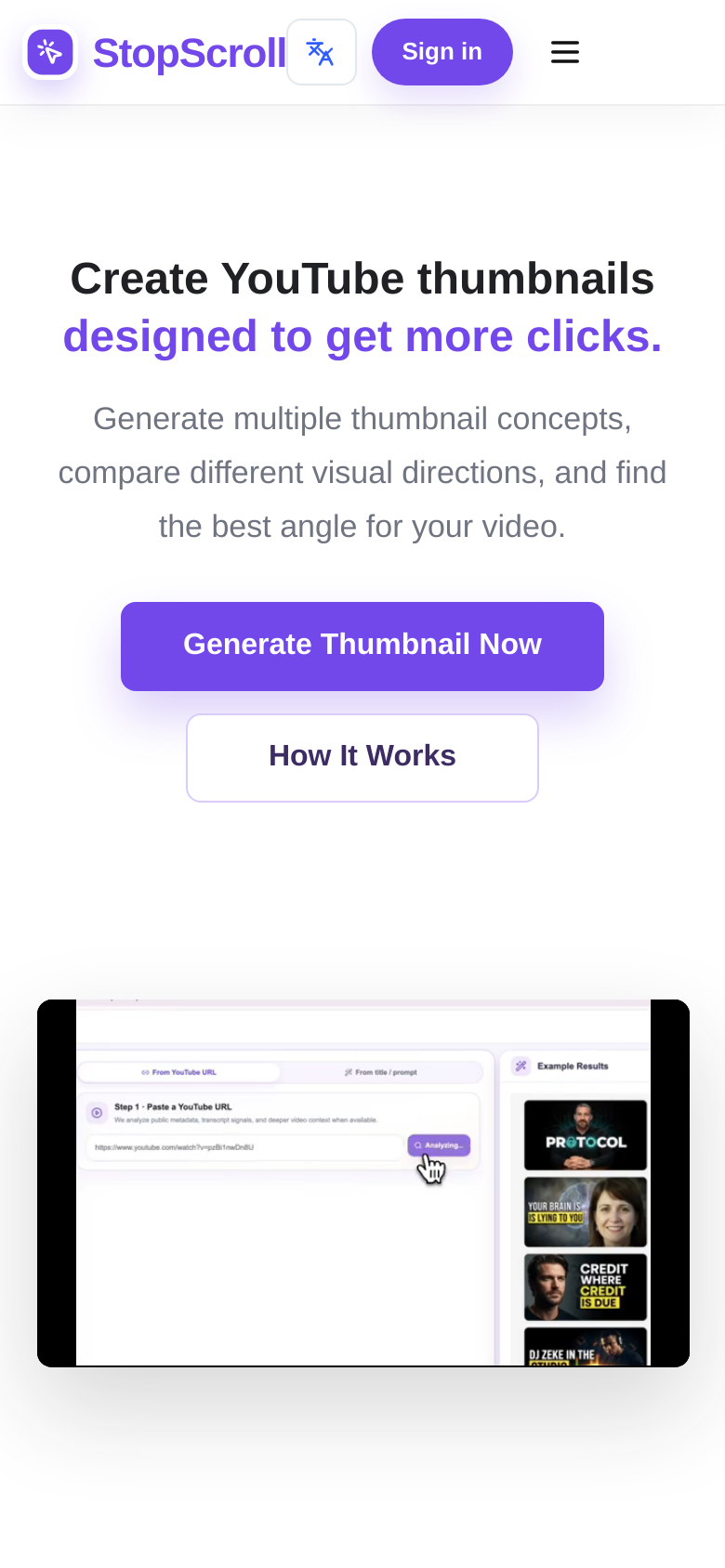 Homepage / Lander