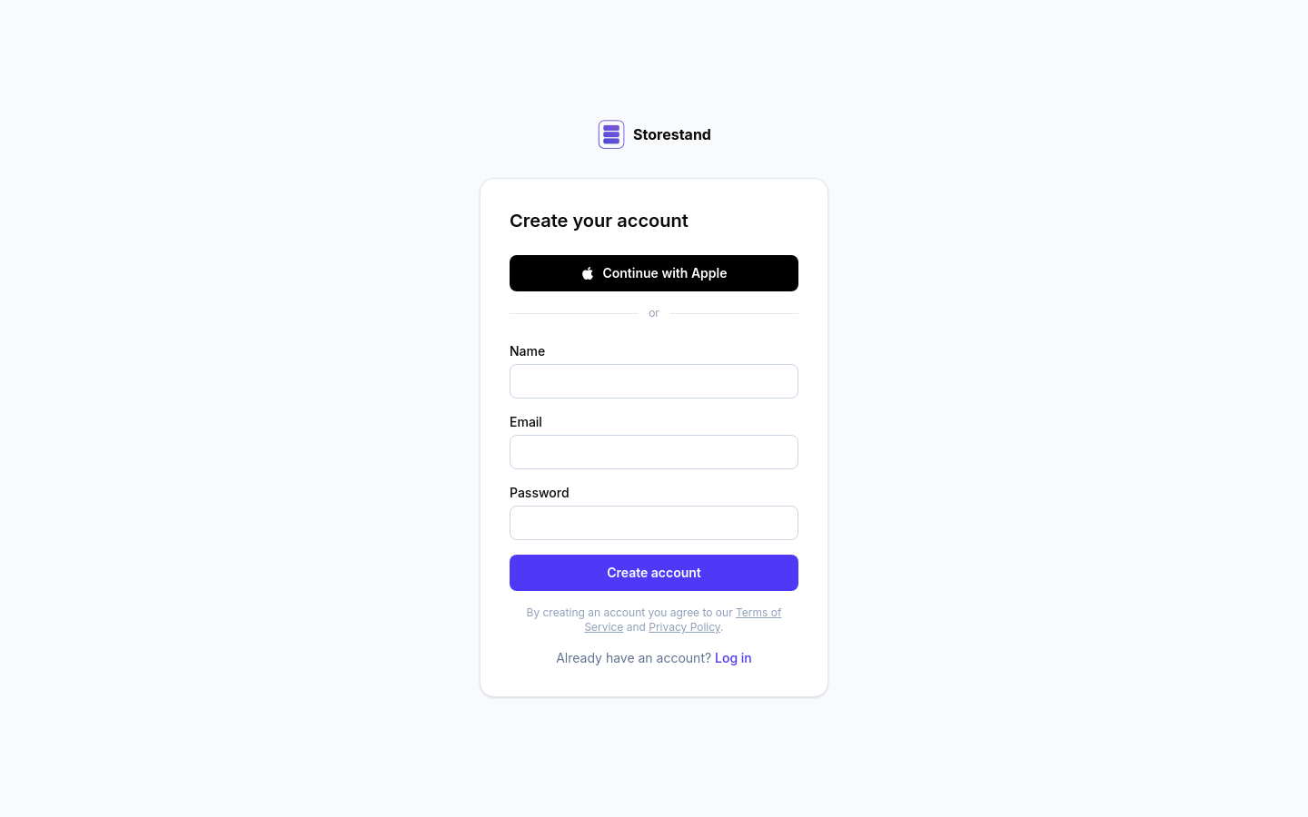 Signup