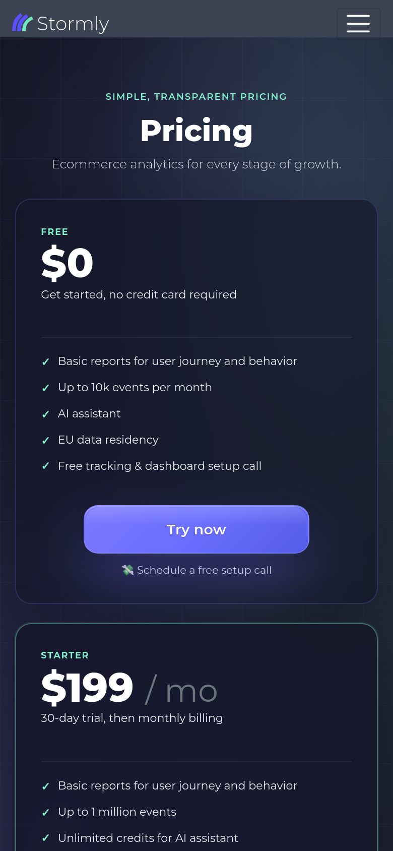Pricing