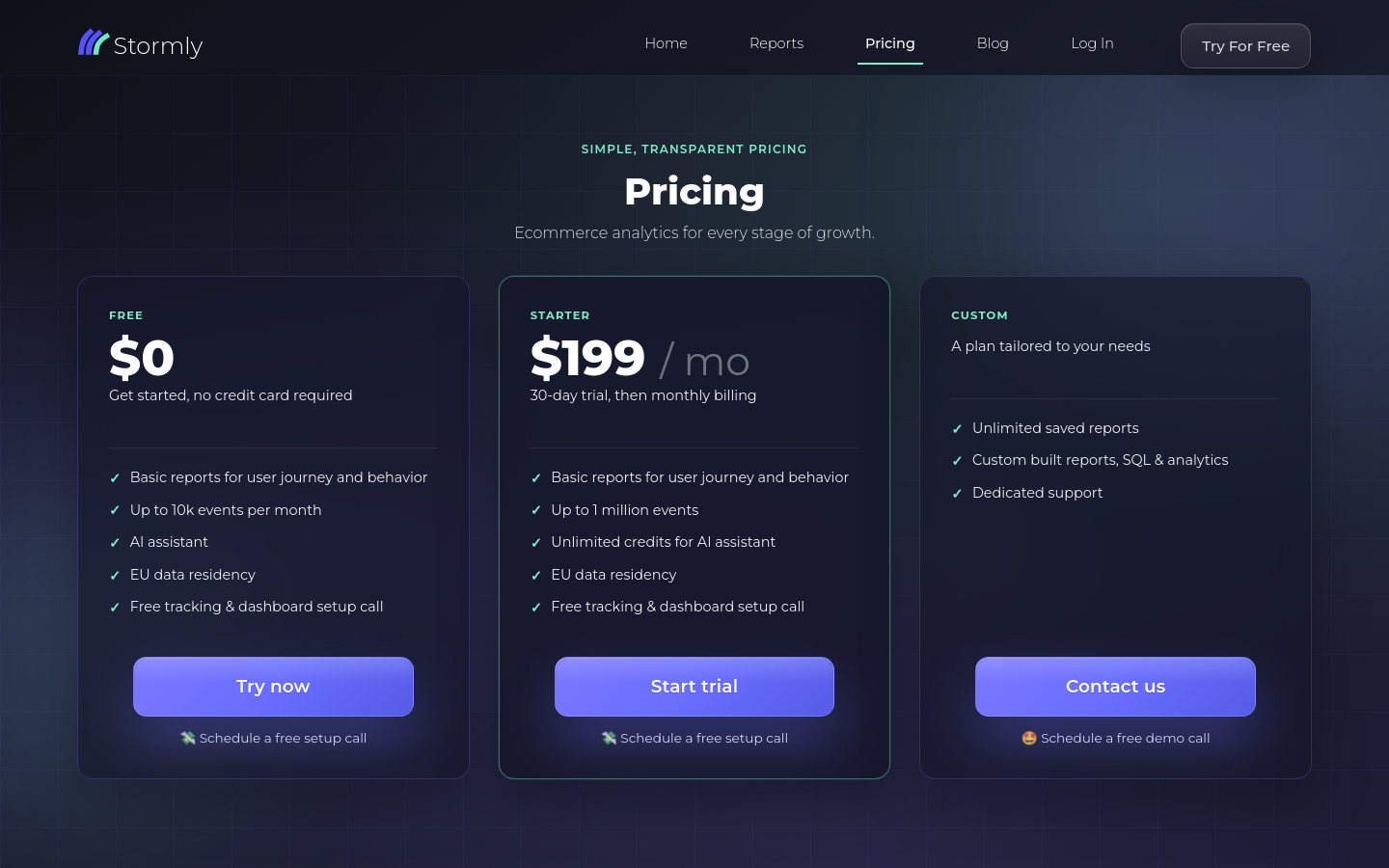 Pricing