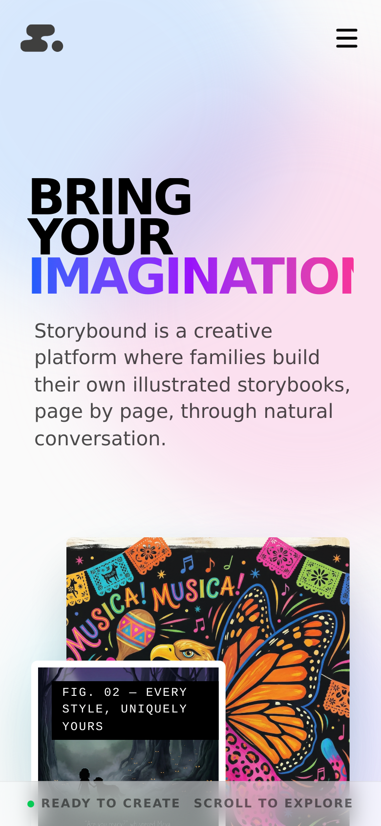 Homepage / Lander
