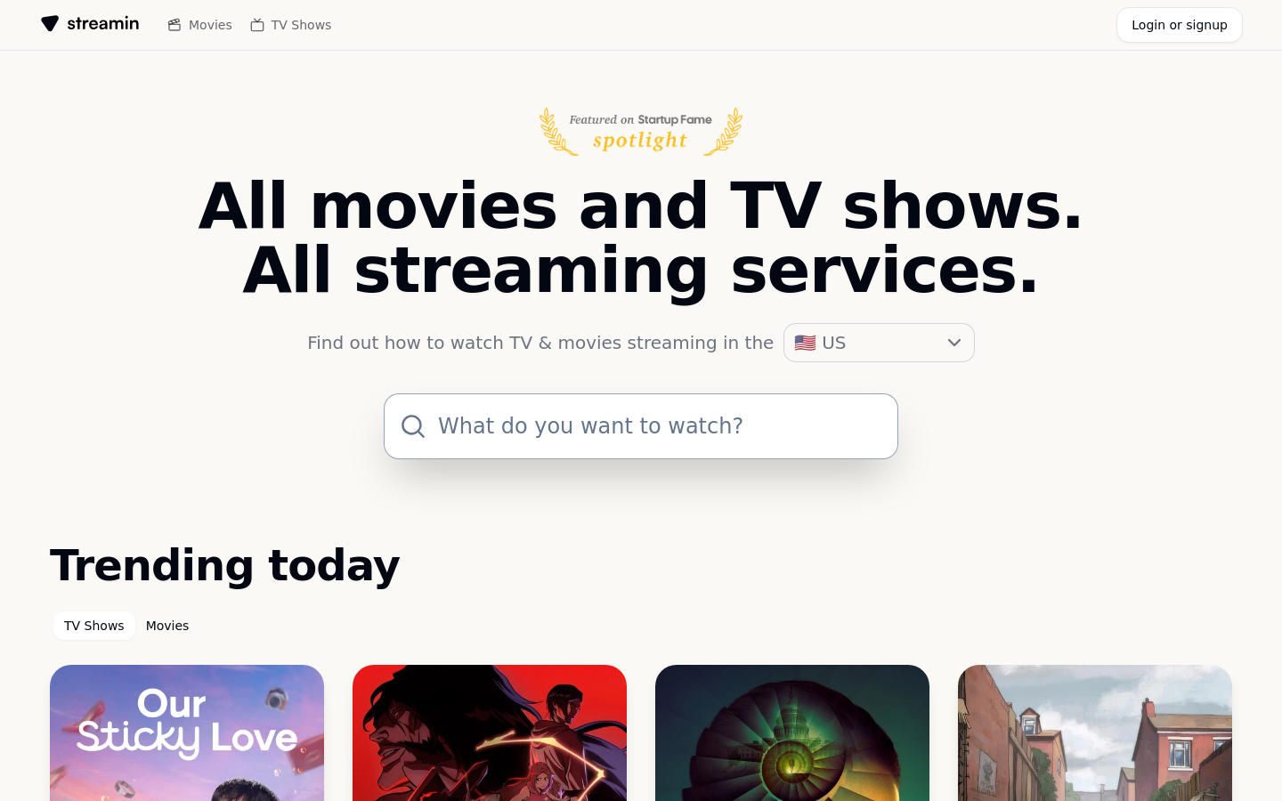 Captured Homepage / Lander