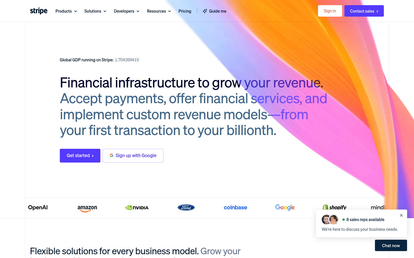 Captured Homepage / Lander