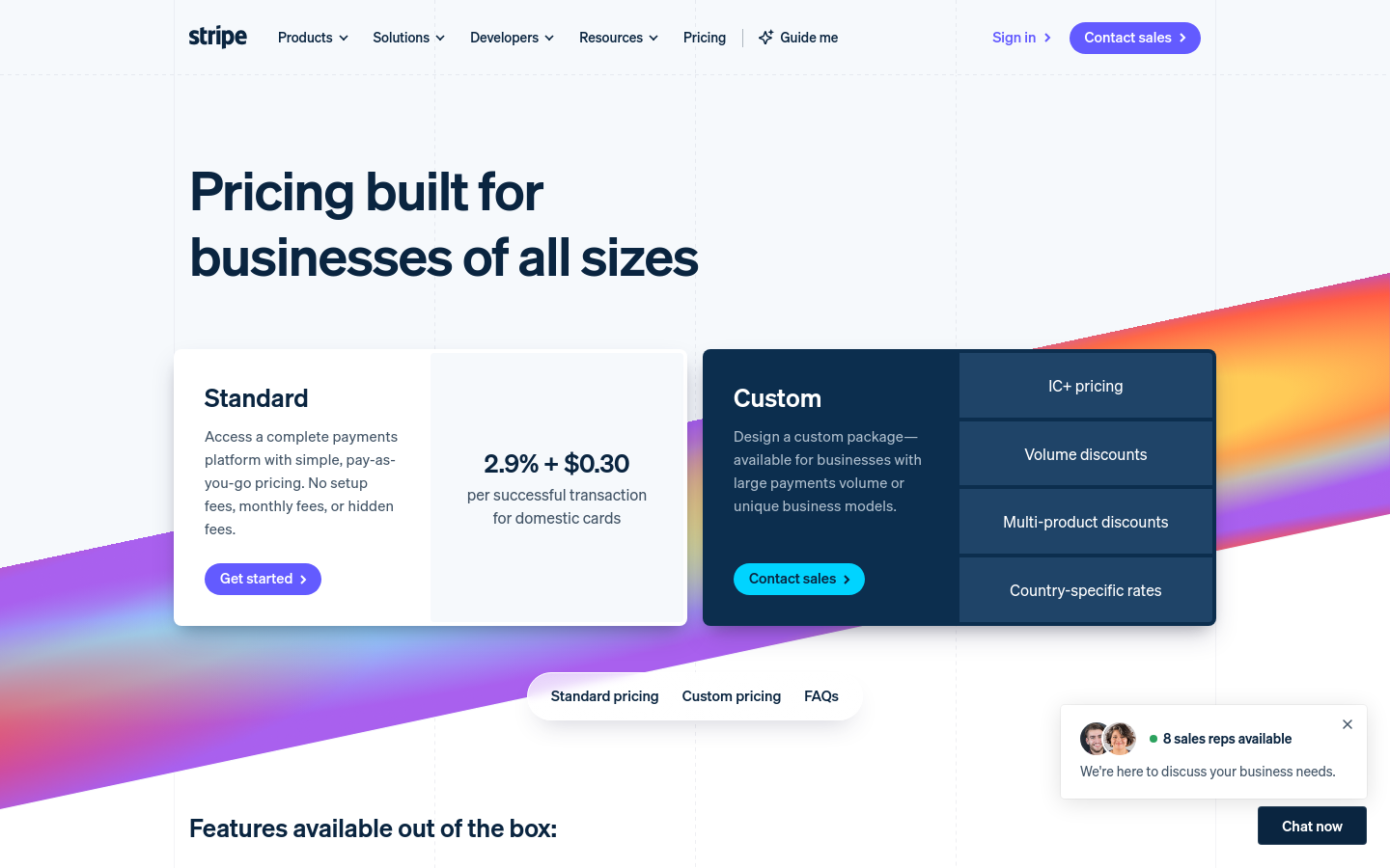 Pricing