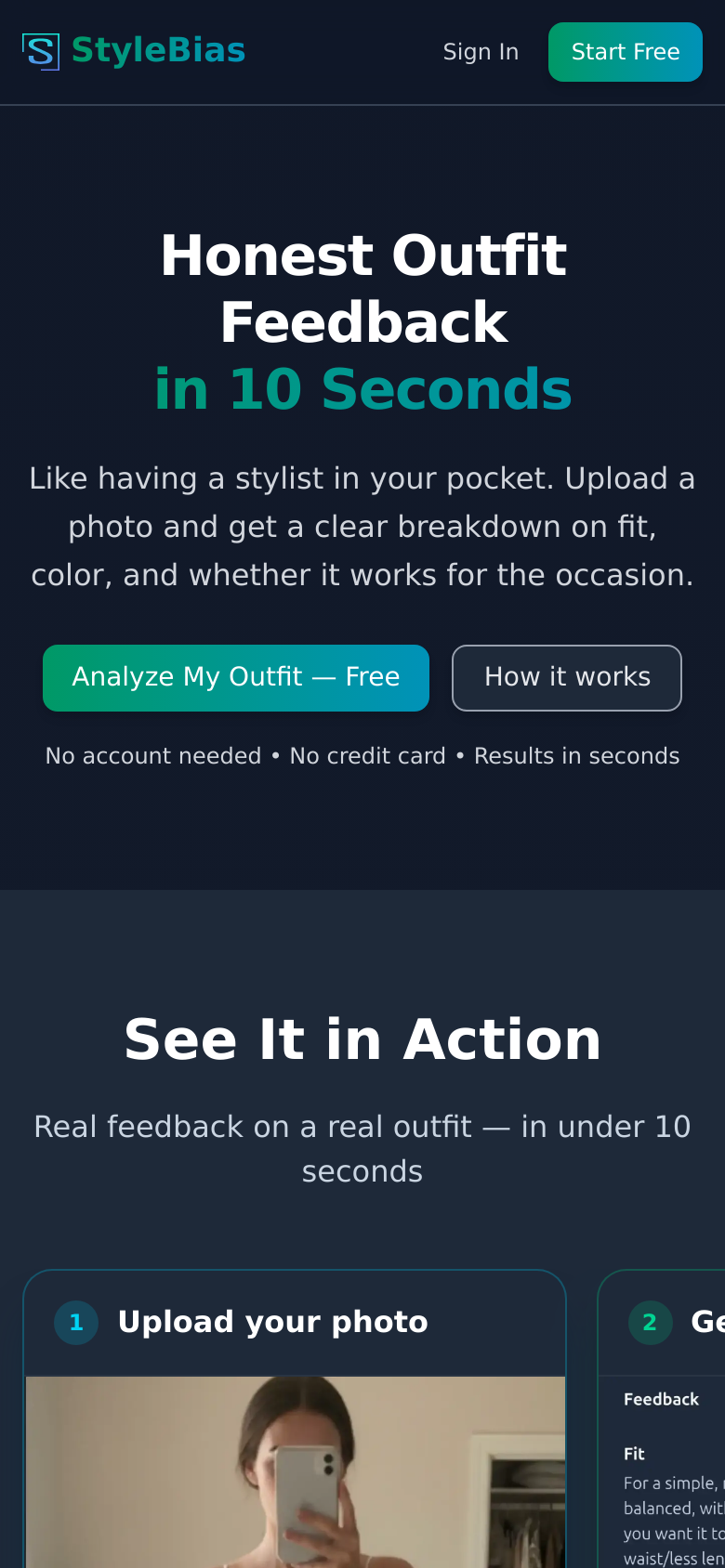 Homepage / Lander