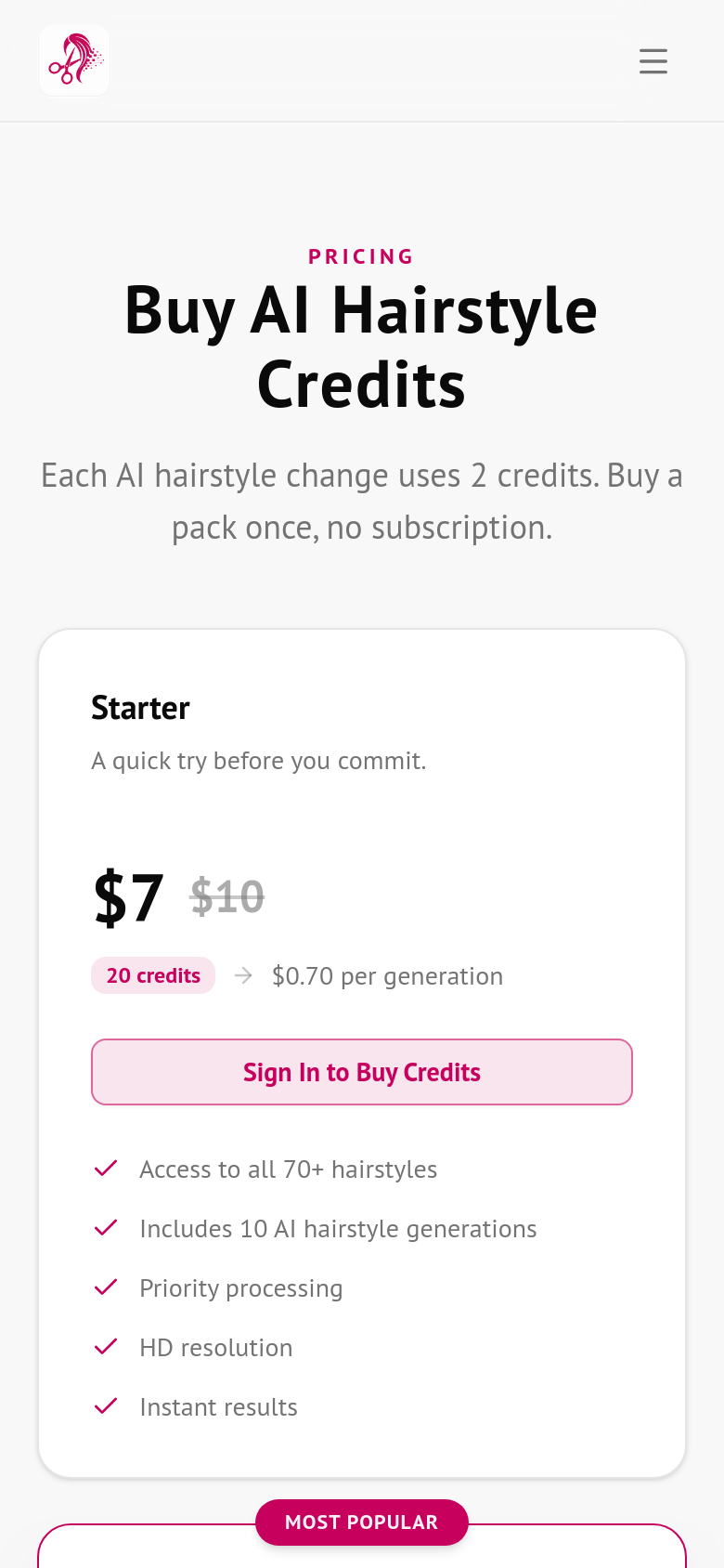 Pricing