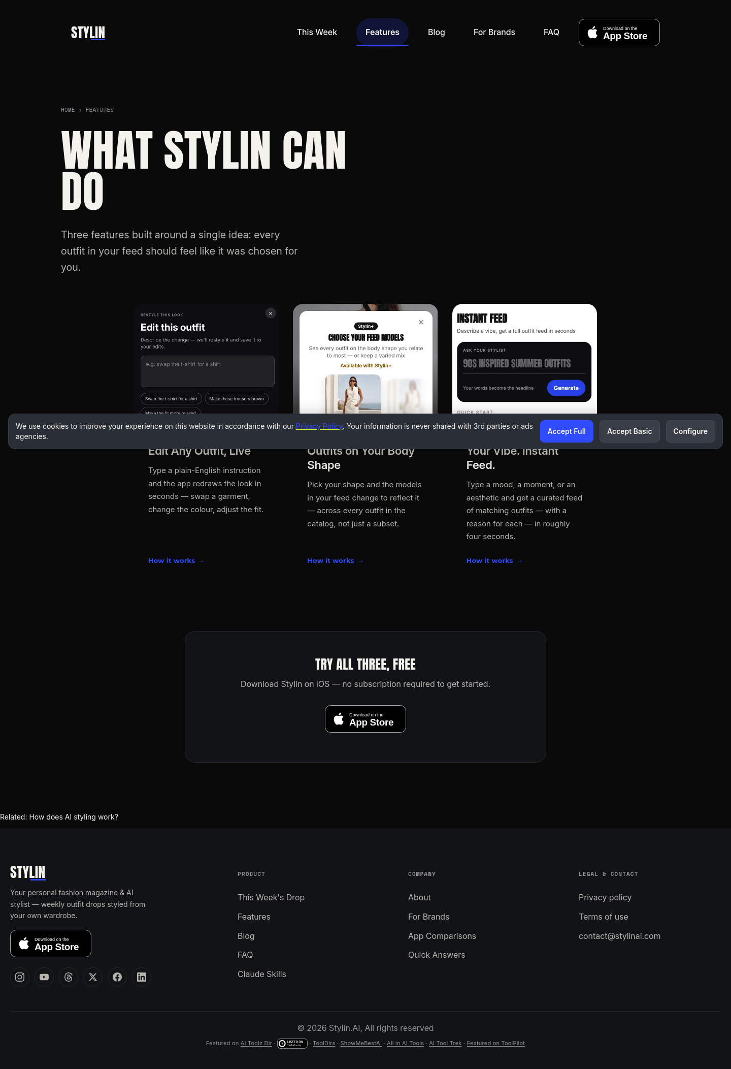 stylinai.com — 