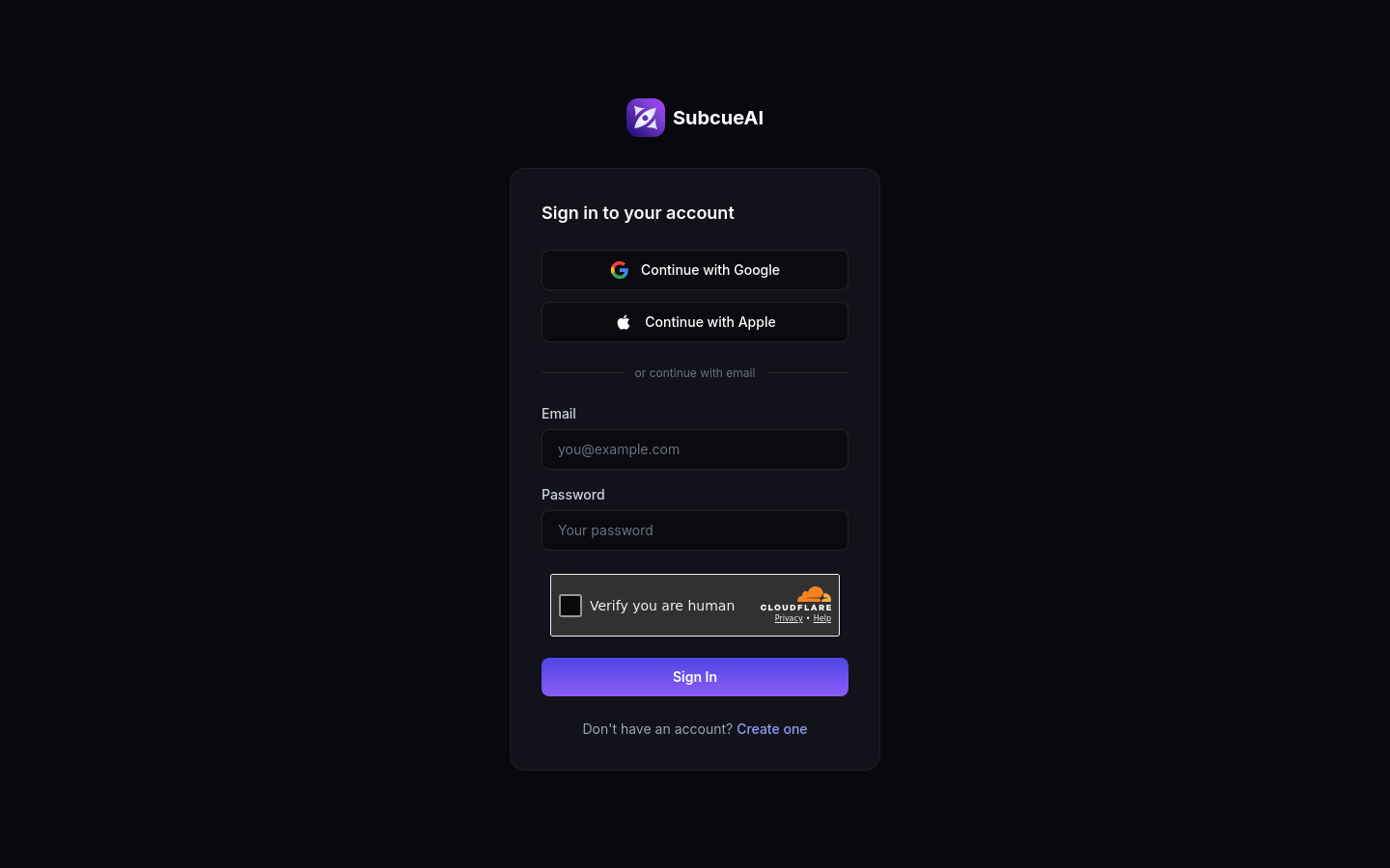 Login