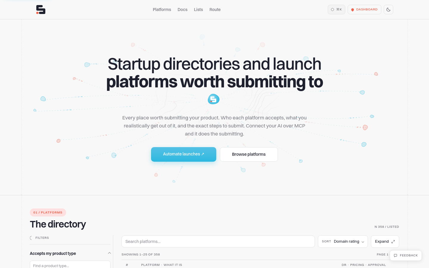 Captured Homepage / Lander
