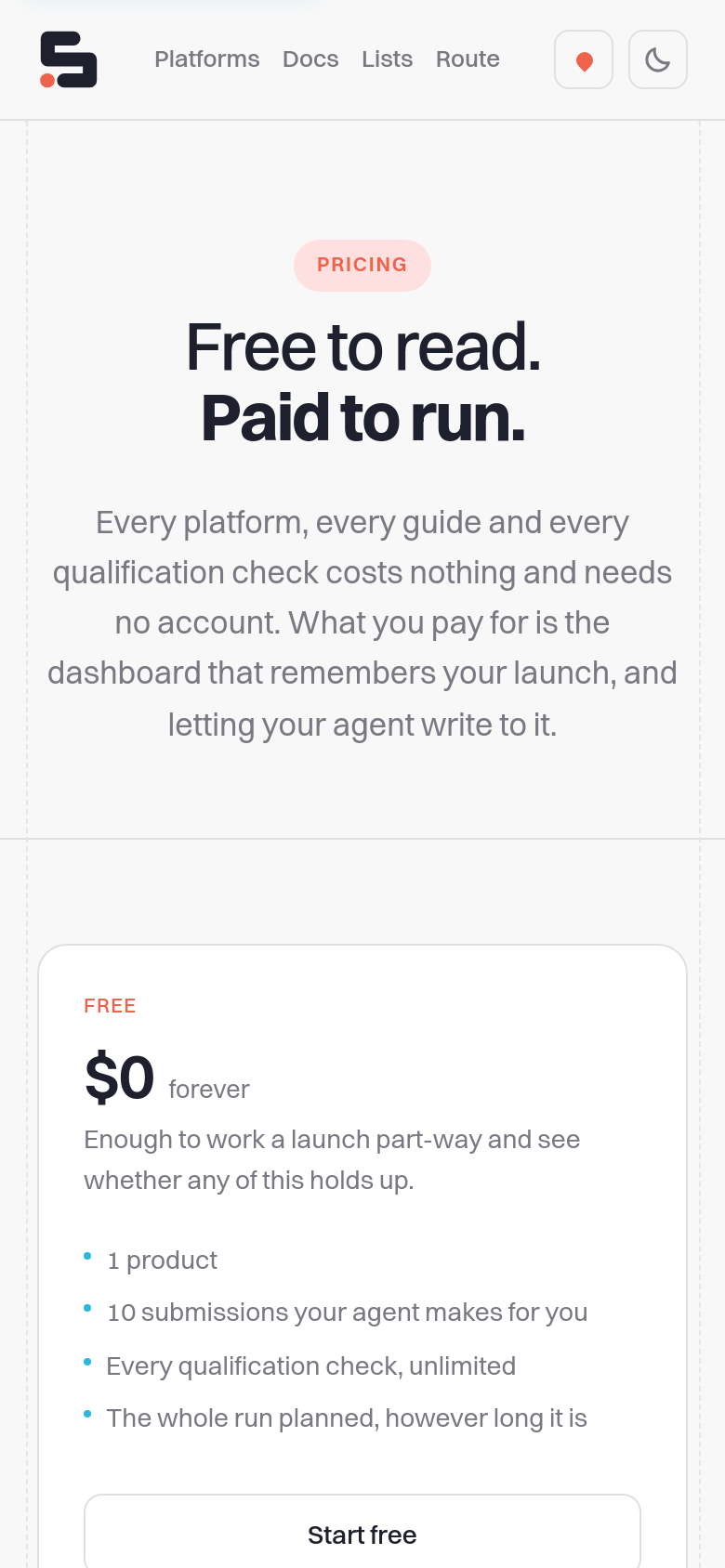 Pricing