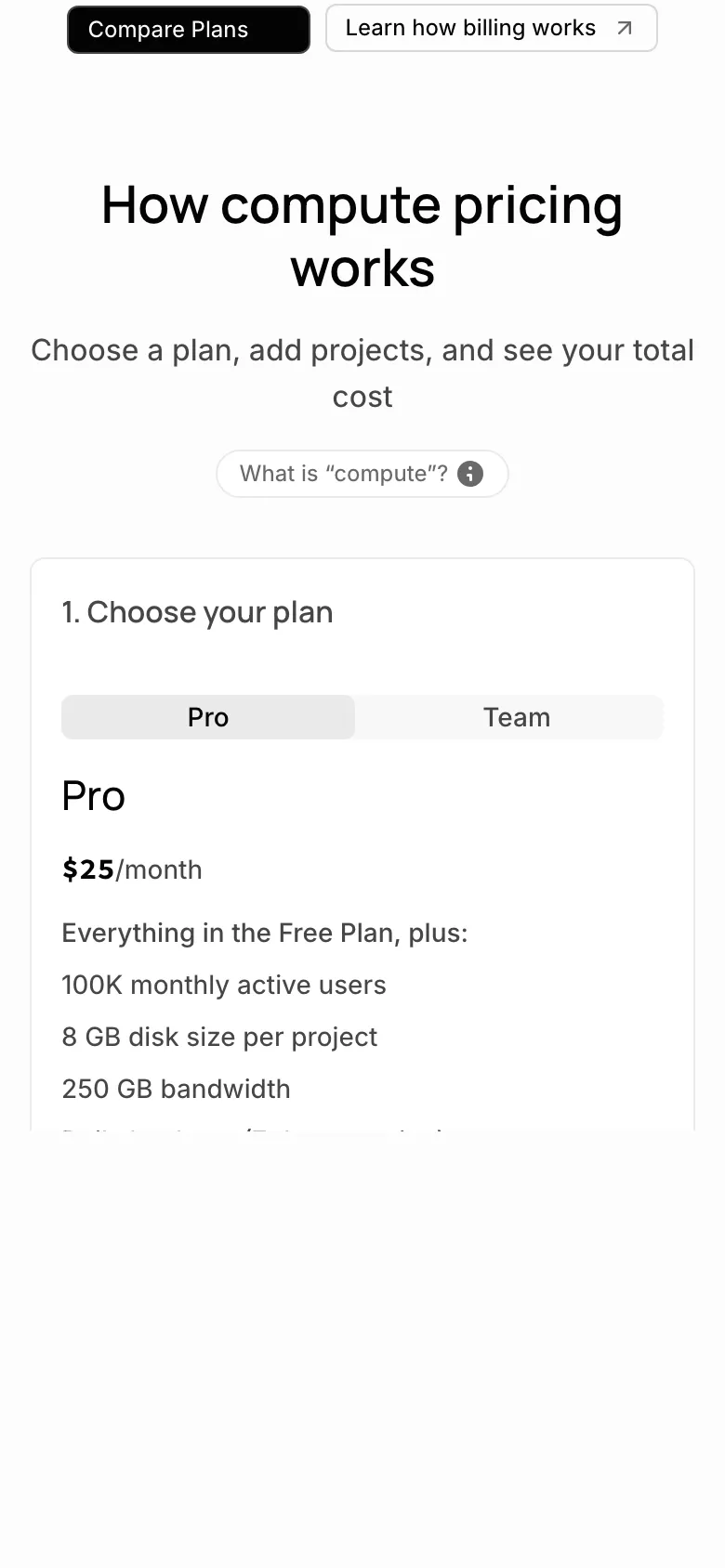 Pricing