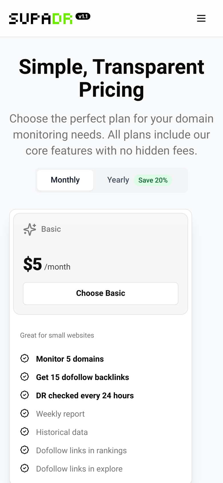 Pricing