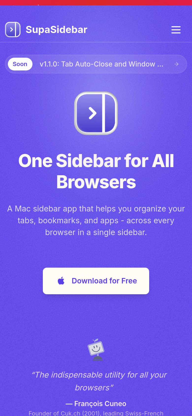 Homepage / Lander