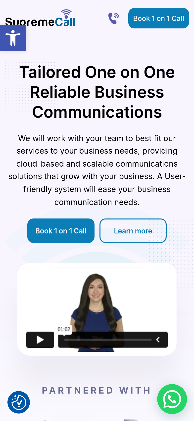 Homepage / Lander