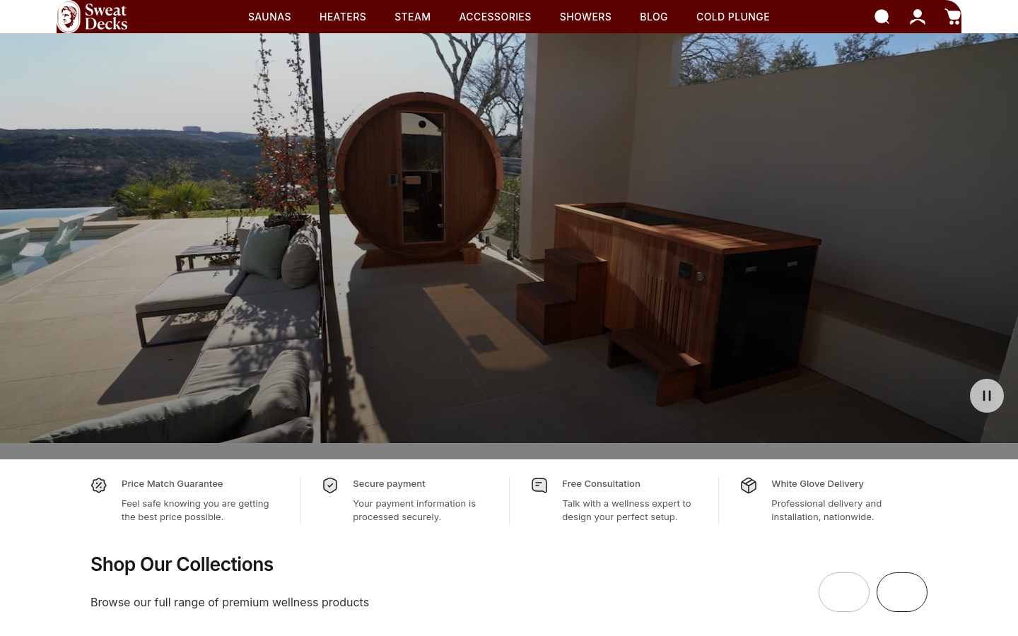 Captured Homepage / Lander