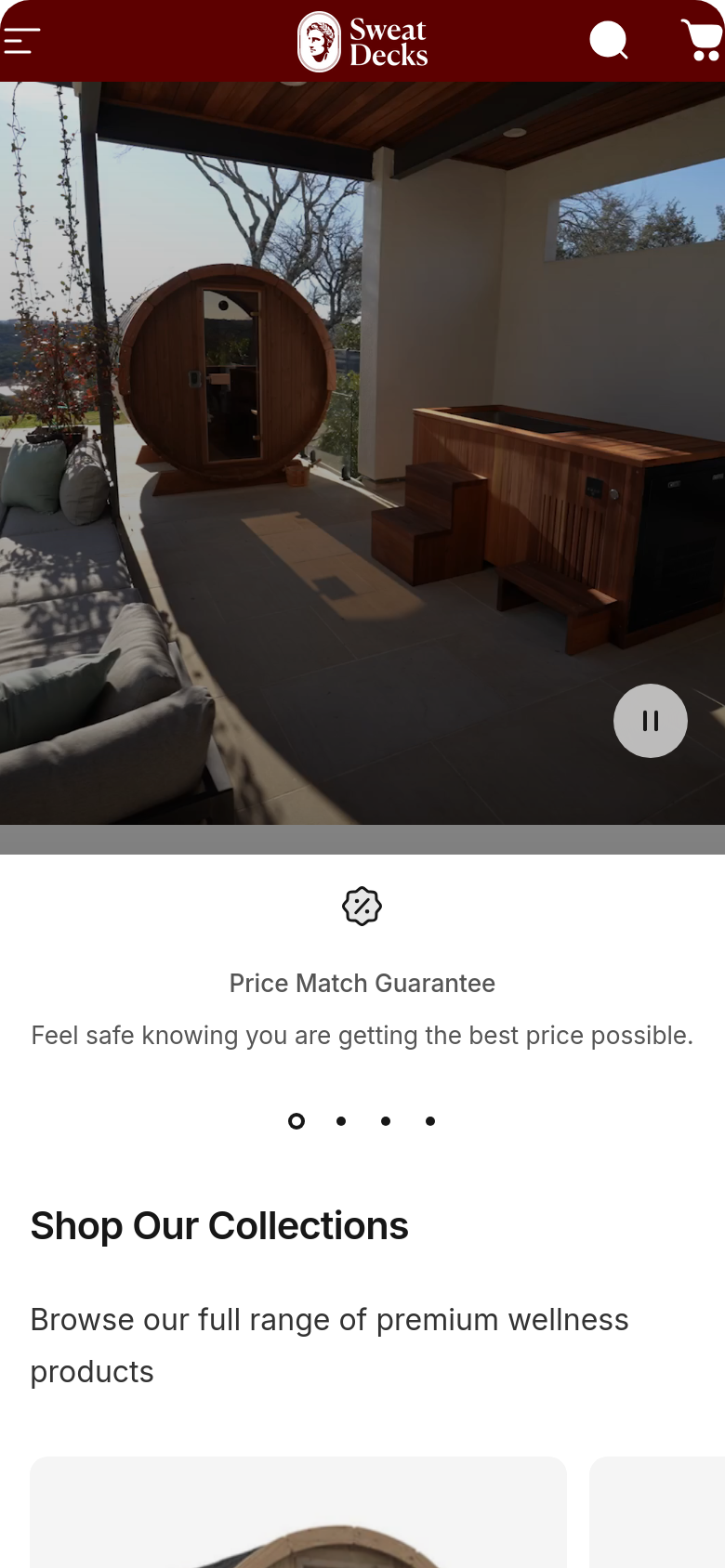 Homepage / Lander