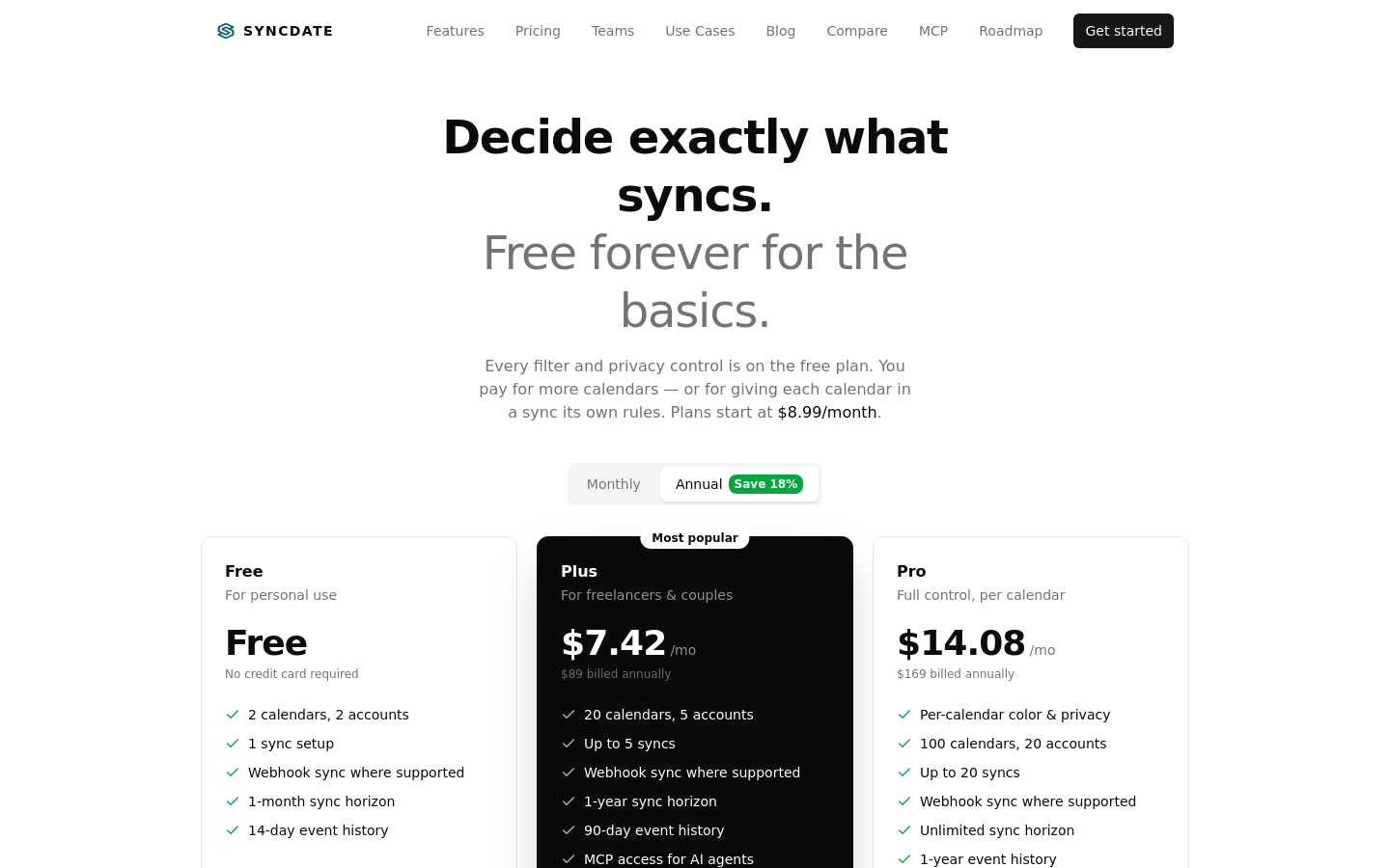 Pricing