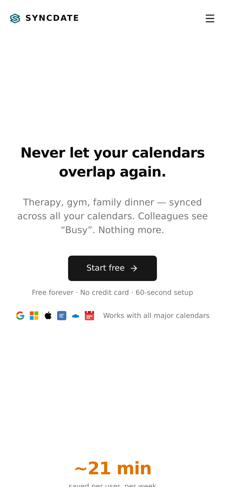 Homepage / Lander